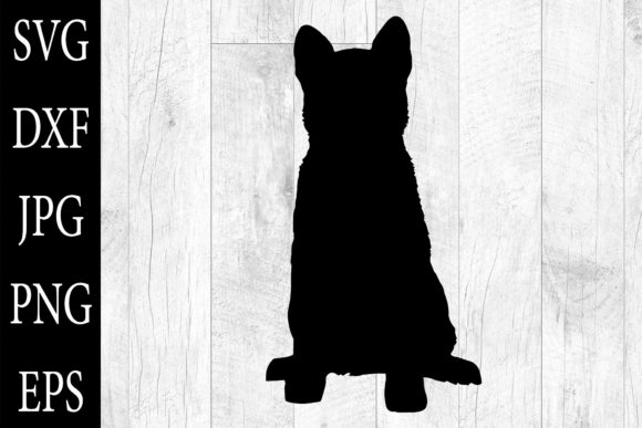Akita Silhouettes SVG Akita Clipart