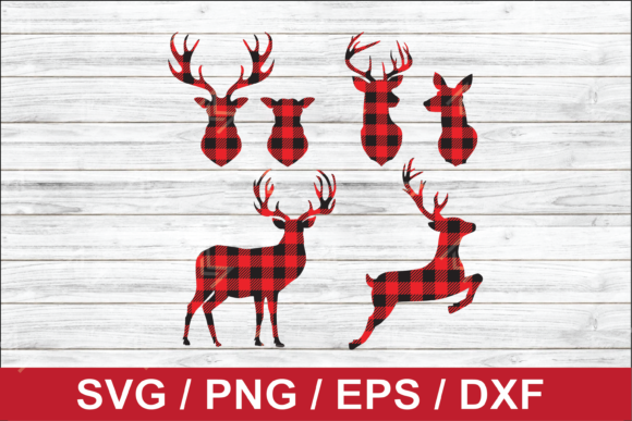 Buffalo Plaid Deer SVG Review