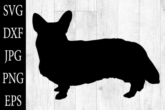 Corgi Silhouettes SVG Corgi Clipart