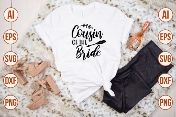 Cousin of the Bride Svg