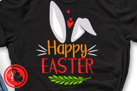 Happy Easter Bunny Ears SVG Sayings