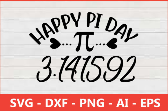 HAPPY PI DAY 3.141592 Svg