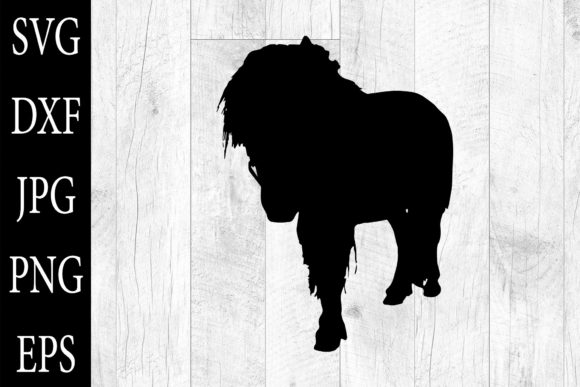 Pony Silhouettes SVG Pony Clipart