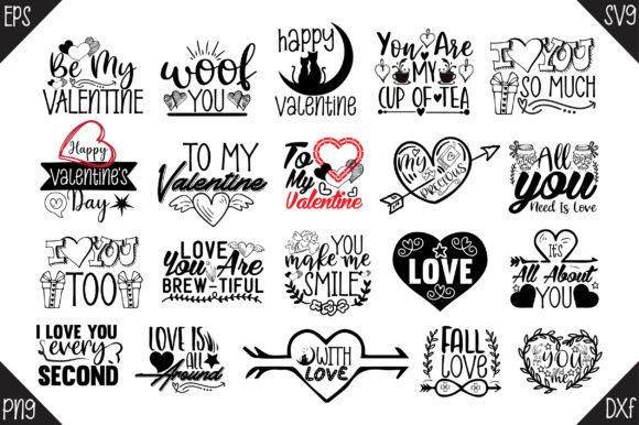 Valentine Day Svg Bundle
