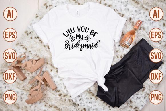 Will You Be My Bridesmaid Svg