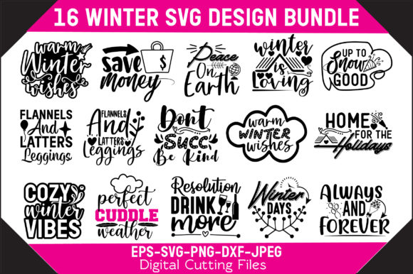 Winter Svg Design Bundle Review